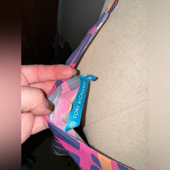 Tori Richard Multi-colored maxi M - Picture 3 of 3